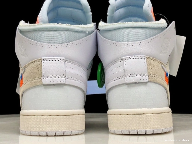 80% Off Sale 1 Jordan Air White AQ0818-100 Off-White Retro High 0626